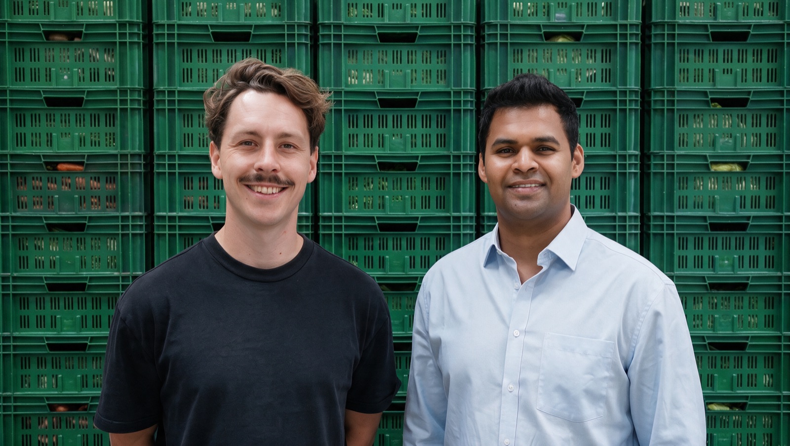 Jasper Wilmes and Kovthaman Murugaratnam, co-founders of Frucado